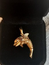 Ct. gold dolphin for sale  GAINSBOROUGH