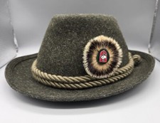 Cappello tirolese verde usato  Italia