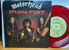MOTORHEAD-"IRON FIST" 1982 UK BRONZE RED VINYL 7" LEMMY SINGLE NM comprar usado  Enviando para Brazil