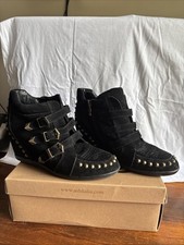 Ash black suede for sale  LONDON