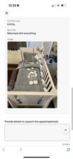 Baby cot bed for sale  LUTON