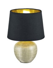 Reality Lights Luxor R50621079 Ceramiczna lampa stołowa Złota na sprzedaż  PL