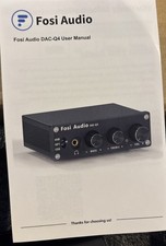 Fosi Audio Q4 mini amplificador de fone de ouvido estéreo USB AUX conversor de áudio DAC para jogos comprar usado Fosi Audio Q4 mini amplificador de fone de ouvido estéreo USB AUX conversor de áudio DAC para jogos comprar usado  Enviando para Brazil