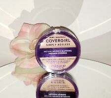 Pó prensado CoverGirl Simply Ageless instantâneo de rugas 0,39 oz VOCÊ ESCOLHE comprar usado  Enviando para Brazil