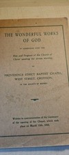 The Wonderful Works of God Providence Strict Baptist Croydon 1943 comprar usado  Enviando para Brazil