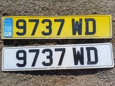 Private personal plate for sale  NEWCASTLE UPON TYNE