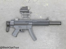Submetralhadora MP5 brinquedo escala 1/6 com supressor integrado e mira telescópica comprar usado  Enviando para Brazil