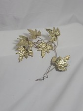gold wall decor maple leave for sale  West Liberty