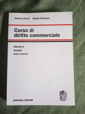 Corso diritto commerciale usato  Italia