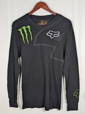Fox Racing x Monster Energy Ricky Carmichael #4 tamanho grande Y2K manga longa térmica comprar usado  Enviando para Brazil