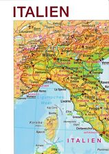 Landkarte italien pysisch gebraucht kaufen  Berlin