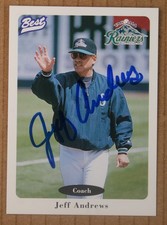 Autographed jeff andrews for sale  Kirkland