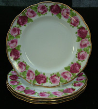 Usado, CONJUNTO DE 4 PRATOS DE JANTAR ROYAL ALBERT ROSAS INGLESAS ANTIGAS 10 1/4" comprar usado  Enviando para Brazil