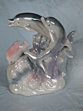 Dauphins porcelaine vintage d'occasion  Orange