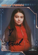 Cartão de troca autógrafo ARIEL GADE - Molly O'Brien - Aliens vs Predator Requiem comprar usado  Enviando para Brazil