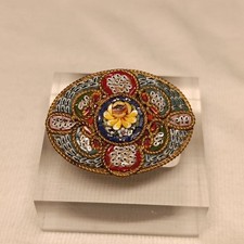 Millefiori mikromosaik brosche gebraucht kaufen  Berlin