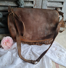 Ancien sac cuir d'occasion  Le Poinçonnet