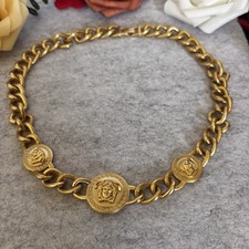 Versace medusa chain for sale  Fresno
