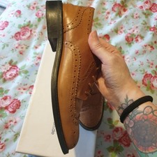 Office tan brogues for sale  COWBRIDGE