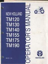 Manual do operador New Holland Tractor TM120 TM130 TM140 TM155 TM175 TM190 comprar usado  Enviando para Brazil