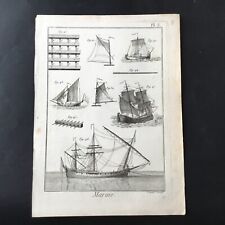 Rare gravure xviiiè d'occasion Rare gravure xviiiè d'occasion  Nantes-