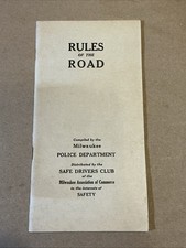 Antique rules road for sale  Defiance