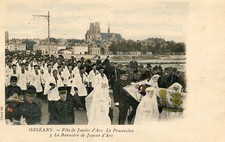 Carte orleans fête d'occasion  Genillé