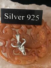 Silber bison totenkopf gebraucht kaufen  Versand nach Germany