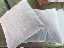 Usado, Almofada decorativa para casa cinza camurça sofá travesseiro 16 X 16 "Lote de 2 Exc! comprar usado Usado, Almofada decorativa para casa cinza camurça sofá travesseiro 16 X 16 "Lote de 2 Exc! comprar usado  Enviando para Brazil