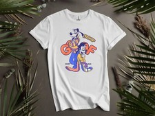 Camiseta com capuz A Goofy Movie Goof Troop Best Duo T Disney masculina feminina unissex AD11 comprar usado  Enviando para Brazil