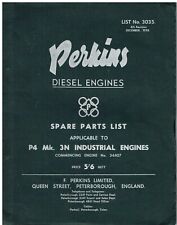 Perkins mk.3n industrial for sale  ALFRETON