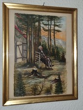 Aquarell bild mann gebraucht kaufen  Barsinghausen