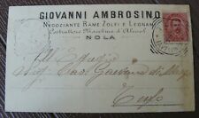 Nola 1893 giovanni usato  Carignano
