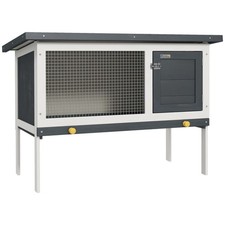 Pawhut rabbit hutch for sale  GREENFORD