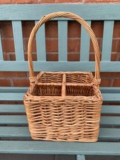 Sturdy wicker basket for sale  REDDITCH