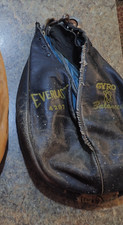 Usado, Bolsa de pancadas de couro vintage combinando boxe da Everlast - 14,5" - Preta comprar usado  Enviando para Brazil