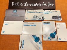 1993 volkswagon eurovan for sale  Phoenix