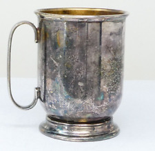 Silver plated christening for sale  SALISBURY