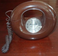 brown donut telephone vintage for sale brown donut telephone vintage for sale Salem