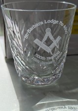 Masonic cut glass for sale  KENILWORTH