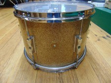 Vintage final dos anos 60 Ludwig 13 x 9 Club Date Rack Tom 3 dobras Champagne Sparkle comprar usado  Enviando para Brazil