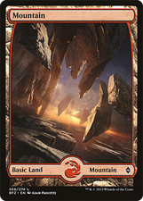 Magic mtg montagne d'occasion  Ivry-sur-Seine