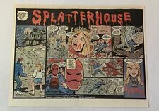 1990 anúncio de videogame de duas páginas ~ SPLATTERHOUSE comprar usado 1990 anúncio de videogame de duas páginas ~ SPLATTERHOUSE comprar usado  Enviando para Brazil