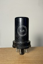 Testes de tubo de válvula triodo de metal Tungsram 6J5 bom feito nos EUA comprar usado  Enviando para Brazil