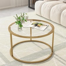 Glass coffee table for sale  SALFORD