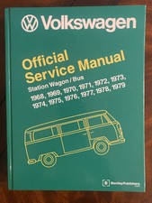 Volkswagen Station Wagon/Bus Official Service Manual Hardback 1968-1979 Like New comprar usado  Enviando para Brazil
