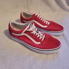 Tênis Vans Off The Wall Old Skool Sk8 cano baixo vermelho branco camurça lona masculino 10 comprar usado  Enviando para Brazil