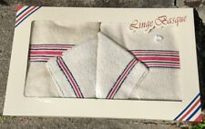 Linge basque serviettes d'occasion  Bourganeuf