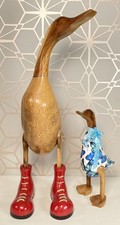 Wooden ducks rustic for sale  WICKFORD