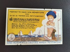Cpa publicité vêtements d'occasion  Verneuil-l'Étang